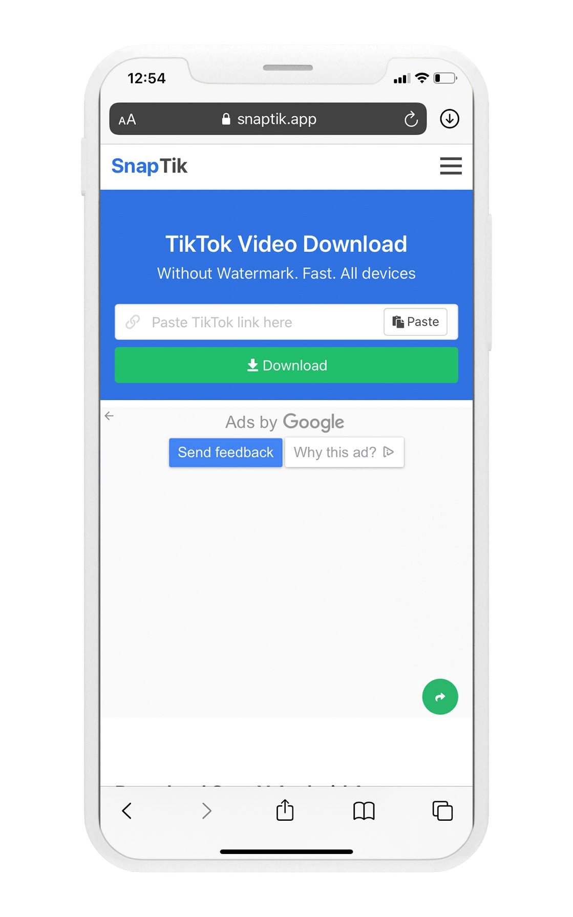 tiktok视频下载，无水印版本
